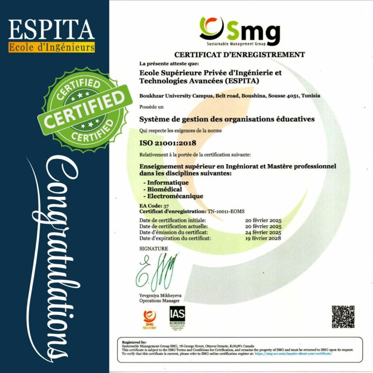 Accréditation ESPITA
